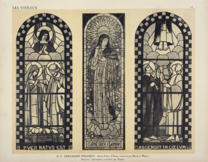 1, Sainte-Claire d’Assise by Jacques Gruber