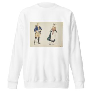 Valley Forge: Aide de Camp by Dorothe van Dunker Sweatshirt