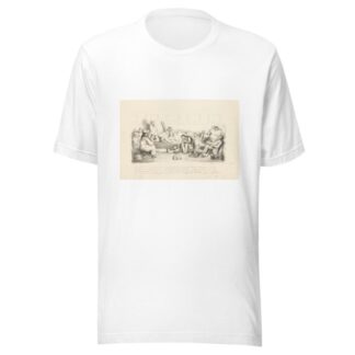 Gezelschap in de kajuit van een schip by Alexander Ver Huell T-Shirt