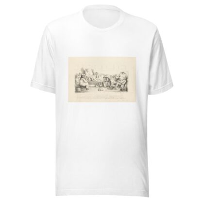 Gezelschap in de kajuit van een schip by Alexander Ver Huell T-Shirt