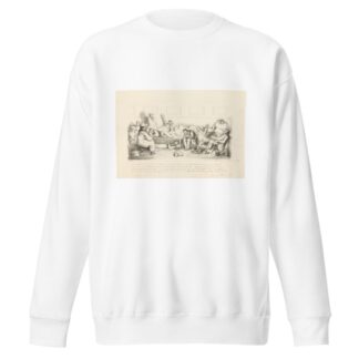 Gezelschap in de kajuit van een schip by Alexander Ver Huell Sweatshirt