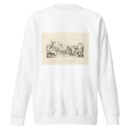 Gezelschap in de kajuit van een schip by Alexander Ver Huell Sweatshirt