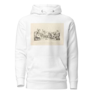 Gezelschap in de kajuit van een schip by Alexander Ver Huell Hoodie