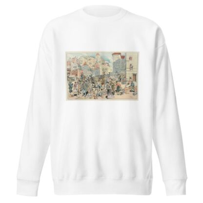 The flat boomers of Gotham by Albert Levering Sweatshirt