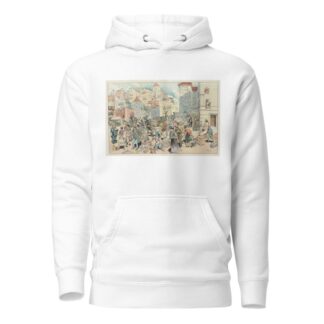 The flat boomers of Gotham by Albert Levering Hoodie