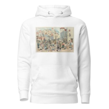 The flat boomers of Gotham by Albert Levering Hoodie