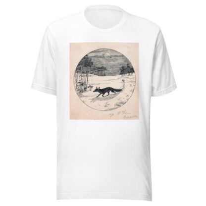 Rood-Reintje de vos sluipt over de hei by D. Viel T-Shirt