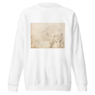 Europe Sacrifices to the Prince of Peace by Otho Cushing Sweatshirt