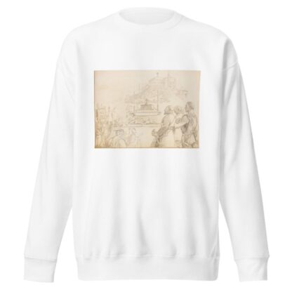 Europe Sacrifices to the Prince of Peace by Otho Cushing Sweatshirt