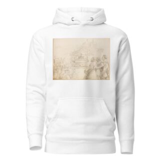 Europe Sacrifices to the Prince of Peace by Otho Cushing Hoodie