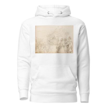 Europe Sacrifices to the Prince of Peace by Otho Cushing Hoodie