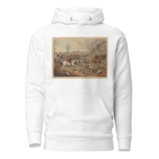 Drawing the Cover by Henry Thomas Alken Hoodie