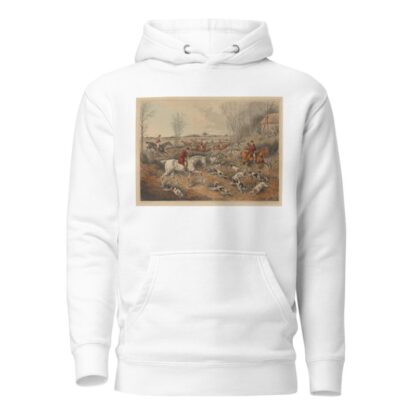 Drawing the Cover by Henry Thomas Alken Hoodie