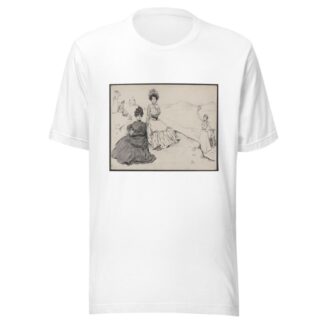 Picturesque America, anywhere in the mountains by Charles Dana Gibson T-Shirt