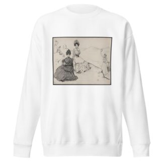Picturesque America, anywhere in the mountains by Charles Dana Gibson Sweatshirt