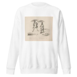 Man in gesprek met visser by Alexander Ver Huell Sweatshirt