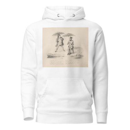 Man in gesprek met visser by Alexander Ver Huell Hoodie