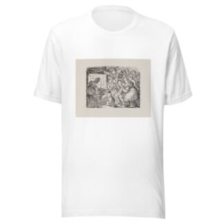 Illustrations for The Universal songster Pl.04 by George Cruikshank T-Shirt