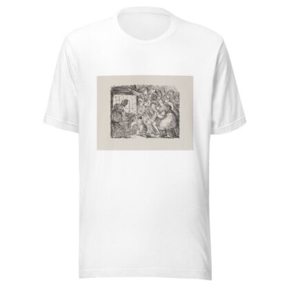 Illustrations for The Universal songster Pl.04 by George Cruikshank T-Shirt