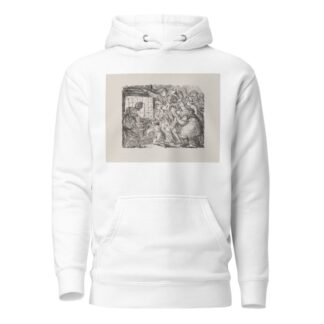 Illustrations for The Universal songster Pl.04 by George Cruikshank Hoodie