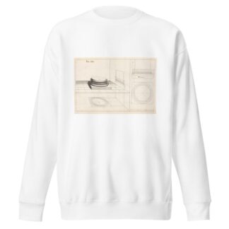 The Corinthian base in perspective. by Andrea Pozzo Sweatshirt