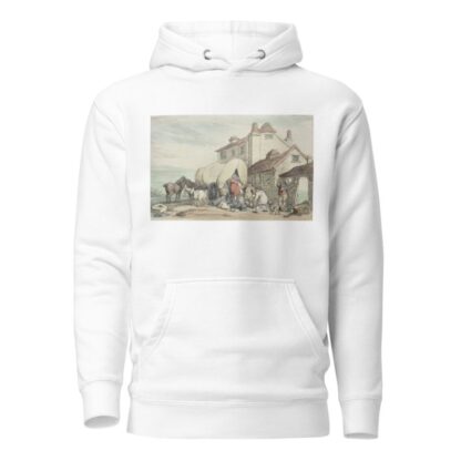 Richardson’s Show; A Flying Wagon 1816 by Thomas Rowlandson Hoodie
