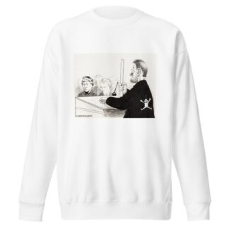 Elementary School Teacher in Askersund by Albert Engström Sweatshirt