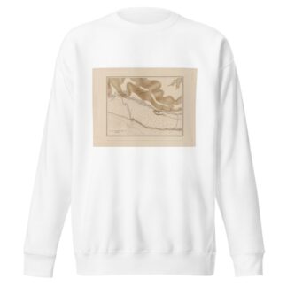 Ḳuṣejr ʻAmra; mit einer Karte von Arabia Petraea Pl.02 by Kaiserliche Akademie der Wissenschaften Sweatshirt