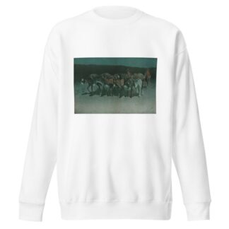 An early start for market by Frederic Remington Sweatshirt