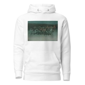 An early start for market by Frederic Remington Hoodie