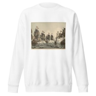 Slaget i Køge Bugt by Christian Blache Sweatshirt