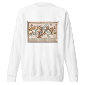 Figura observat Cometica by Stanisław Lubieniecki Sweatshirt