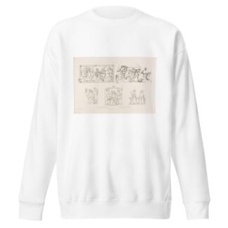 Vol. 6, Plate XXVIII by Charles Alfred Stothard Sweatshirt