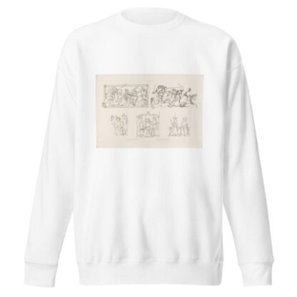 Vol. 6, Plate XXVIII by Charles Alfred Stothard Sweatshirt