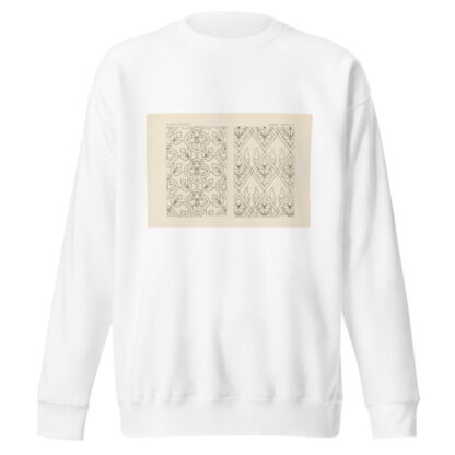 Outlines of ornament in the leading styles Pl.42 by George Ashdown Audsley Sweatshirt