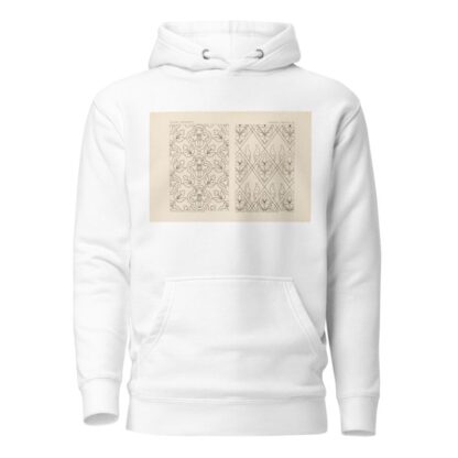 Outlines of ornament in the leading styles Pl.42 by George Ashdown Audsley Hoodie