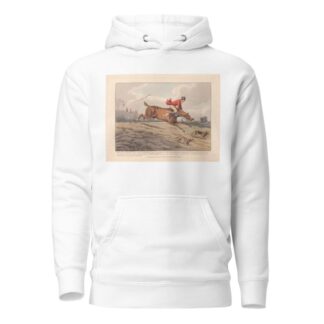 [Hunting Discoveries] … Discover that your girts are broken … by Henry Thomas Alken Hoodie