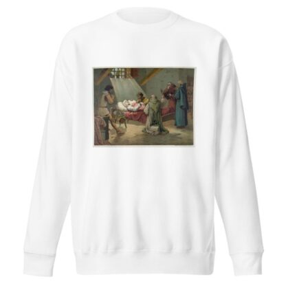 The Death of Columbus by Louis Prang & Co. Sweatshirt
