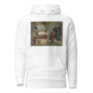 The Death of Columbus by Louis Prang & Co. Hoodie