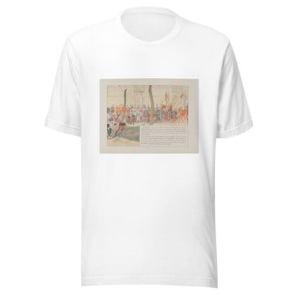 Jeanne d’Arc Pl.14 by Louis Maurice Boutet de Monvel T-Shirt