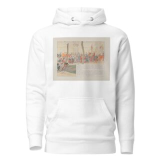 Jeanne d’Arc Pl.14 by Louis Maurice Boutet de Monvel Hoodie