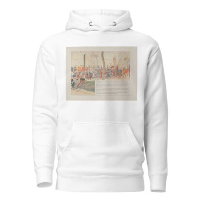 Jeanne d’Arc Pl.14 by Louis Maurice Boutet de Monvel Hoodie