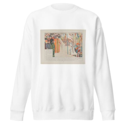 Jeanne d’Arc Pl.21 by Louis Maurice Boutet de Monvel Sweatshirt