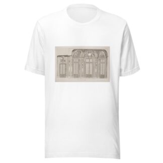 Projet du sallon de la princesse Sartorinski en Pologne du côté des croisées by André-Charles Boulle T-Shirt