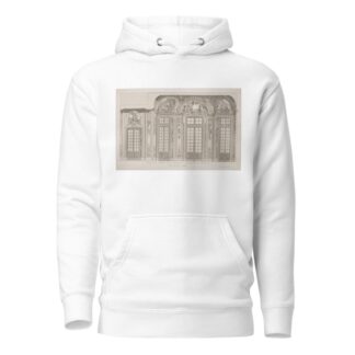 Projet du sallon de la princesse Sartorinski en Pologne du côté des croisées by André-Charles Boulle Hoodie
