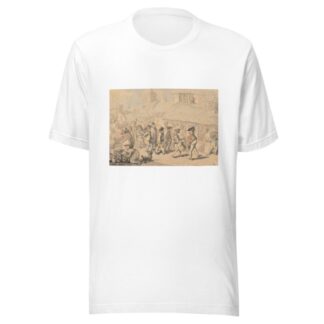 Recruiting soldiers at Brentford by Thomas Rowlandson T-Shirt