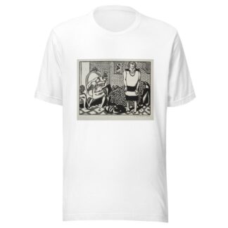Mama, si tu ne peux pas garder de souliers ce n’est pas la peine d’avoir fait fortune by Hermann Paul T-Shirt