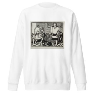 Mama, si tu ne peux pas garder de souliers ce n’est pas la peine d’avoir fait fortune by Hermann Paul Sweatshirt