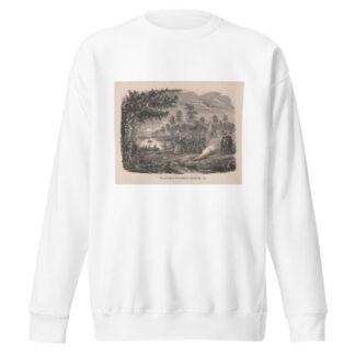 Last act of the drama of secession by Gibson & Co. Lith Sweatshirt