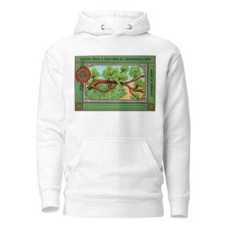 Badische Anilin & Soda-Fabrik dye label with tree branch by Badische Anilin & Soda-Fabrik Hoodie